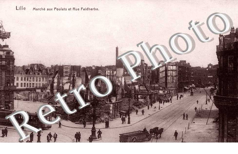 Marche aux Poulets et rue Faidherbe