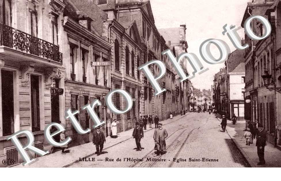 Rue de l'Hôpital Militaire - Eglise Saint Etienne