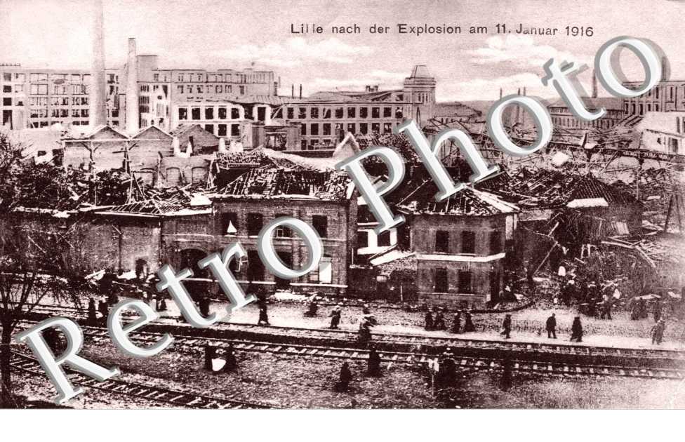 Nach der explosion am 11 januar 1916
