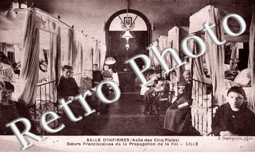 Salle d'Infirmes Asile des Cinq Plaies