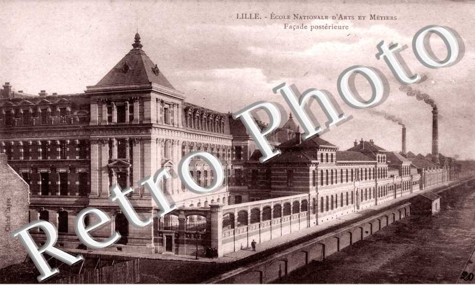 Ecole Nationale d'Arts et Metiers  Façade postérieure