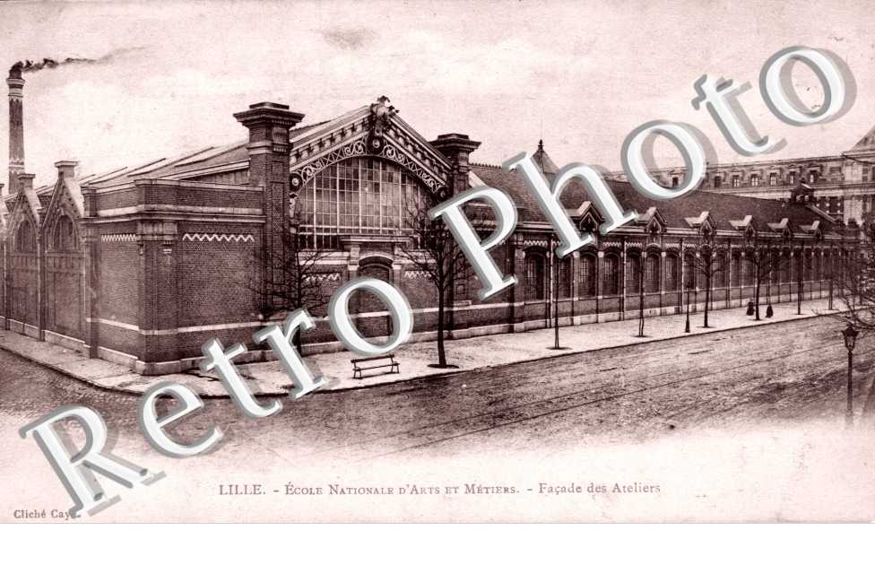 Ecole Nationale d'Arts et Metiers - Facade des Ateliers