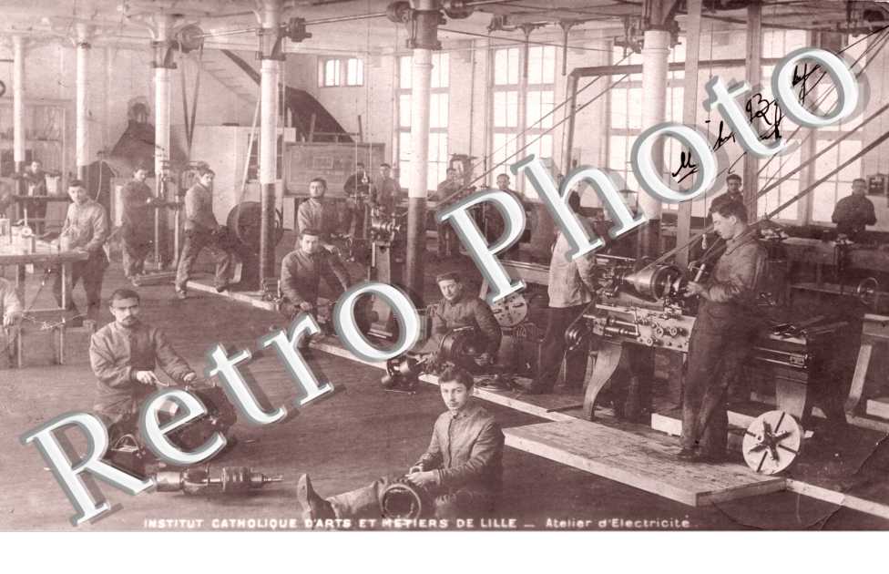Institut d'arts et metiers Atelier d'electricite