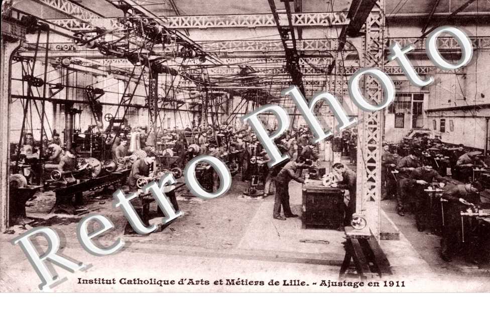 Institut catholique d'arts et metiers Ajustage en 1911