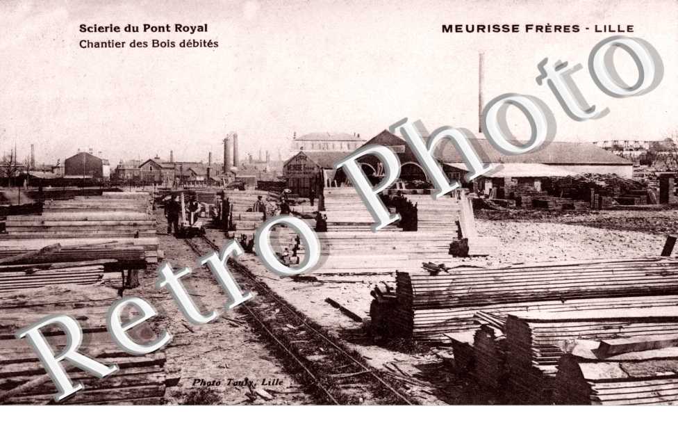 scierie du Pont Royal Chantier des bois debites Meurisse freres