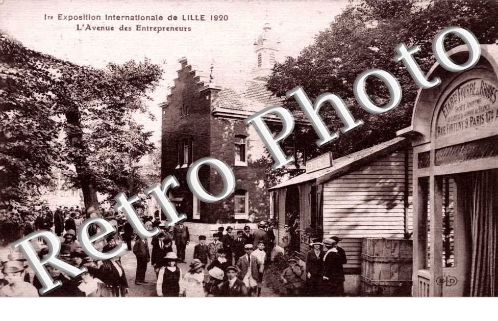 Exposition internationale 1920 - avenue des entrepreneurs