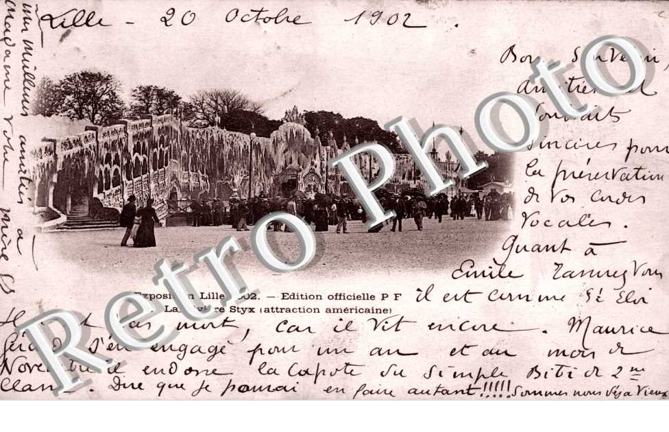 Exposition Lille 1902 - Riviere Styx