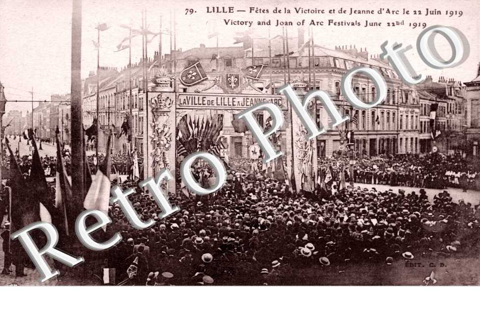 fetes de la Victoire et de Jeanne d'Arc le 22 juin 1919