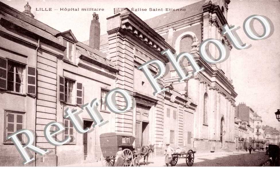 Hopital Militaire, Eglise saint Etienne (Rue de l'Hôpital-Militaire )