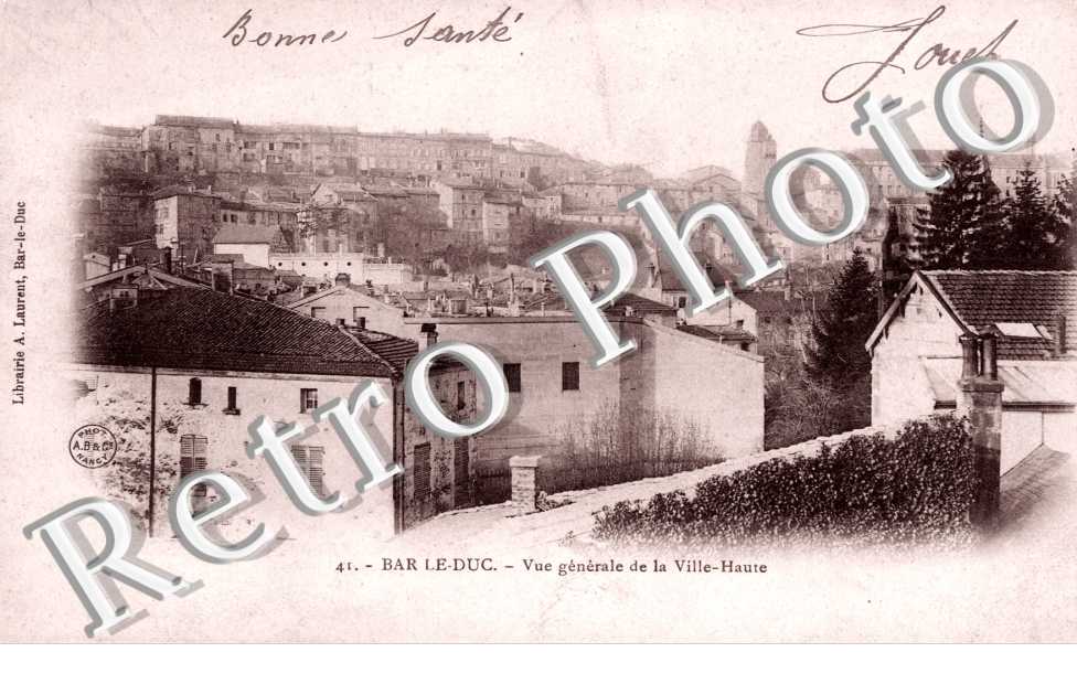 Vue generale de la Ville Haute
