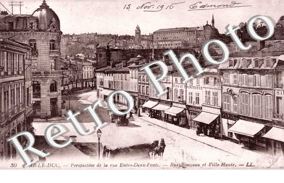 perspective de la Rue Entre Deux Ponts