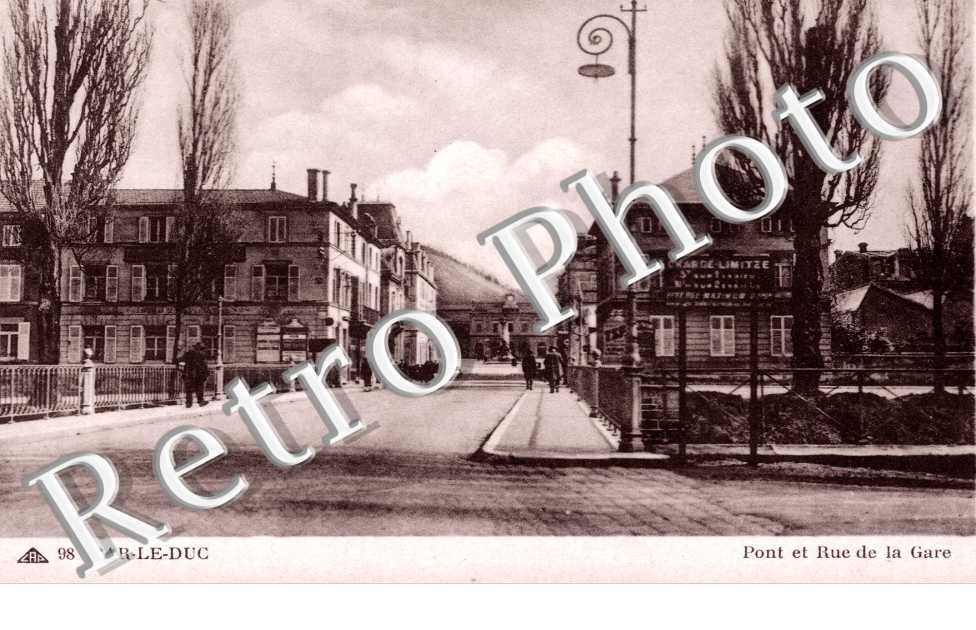 Pont et rue de la Gare