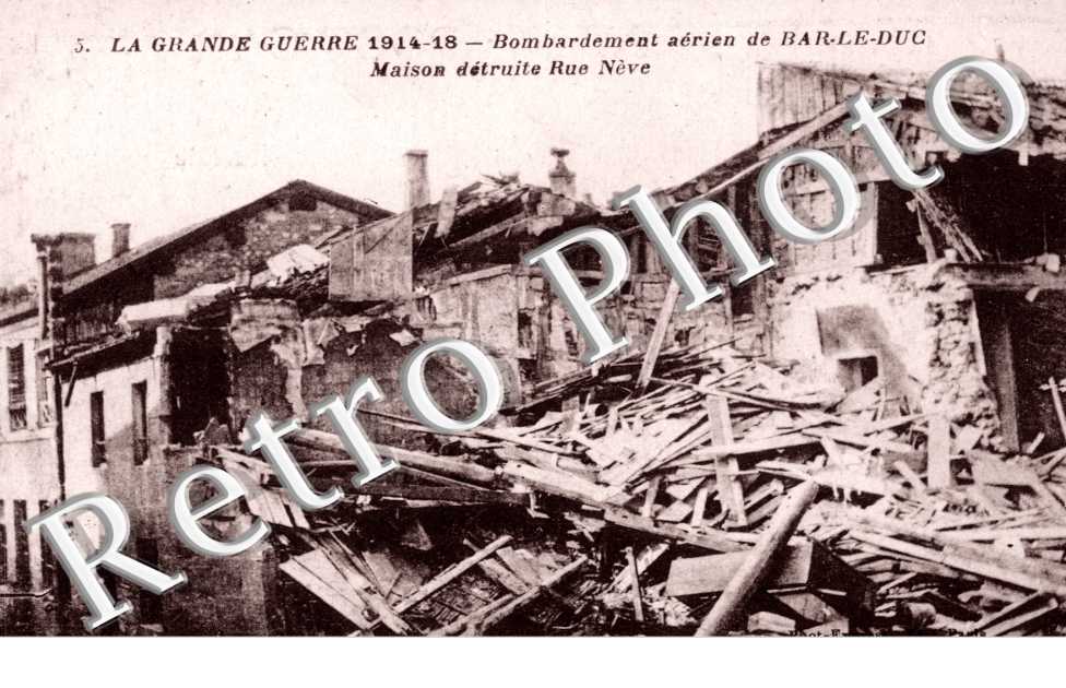 Bombardement Aerien - rue Neve