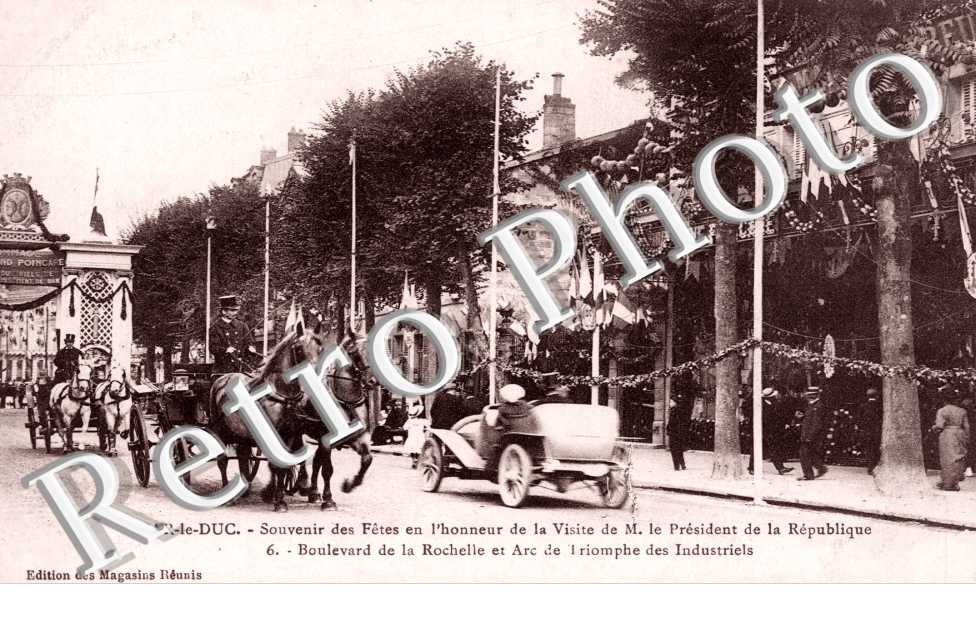 Visite du President de la Republique, Boulevard de la Rochelle