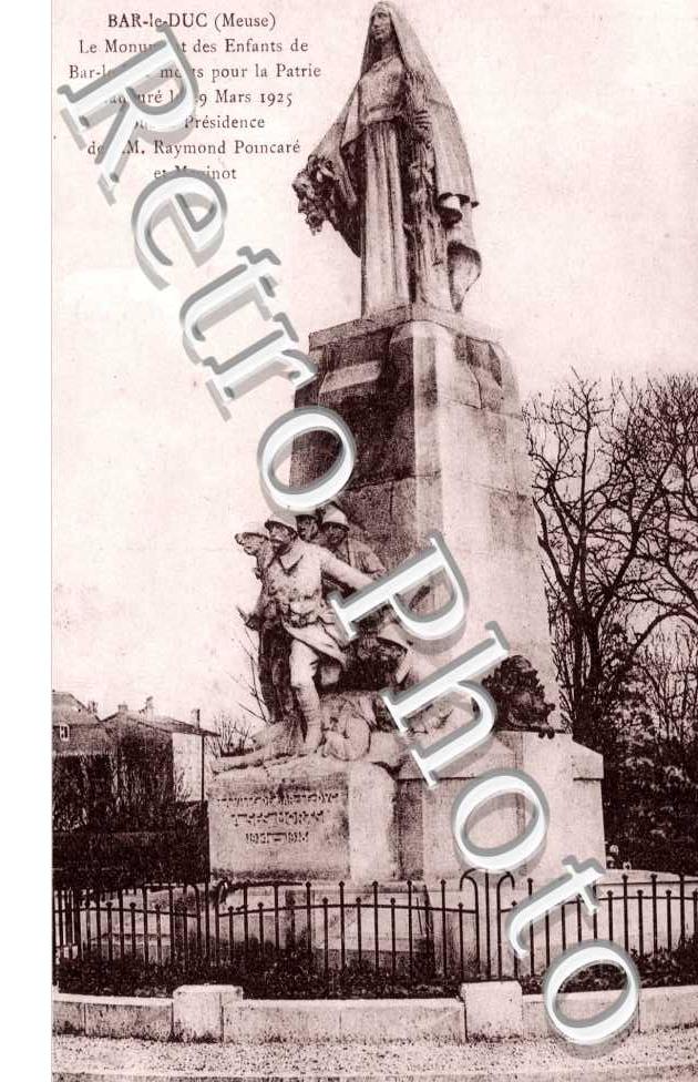 le monument des Enfants de Bar le Duc