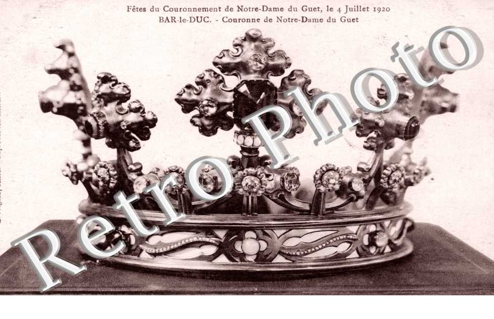 Fete du couronnement de Notre Dame du Guet, 4 juillet 1920 - Couronne