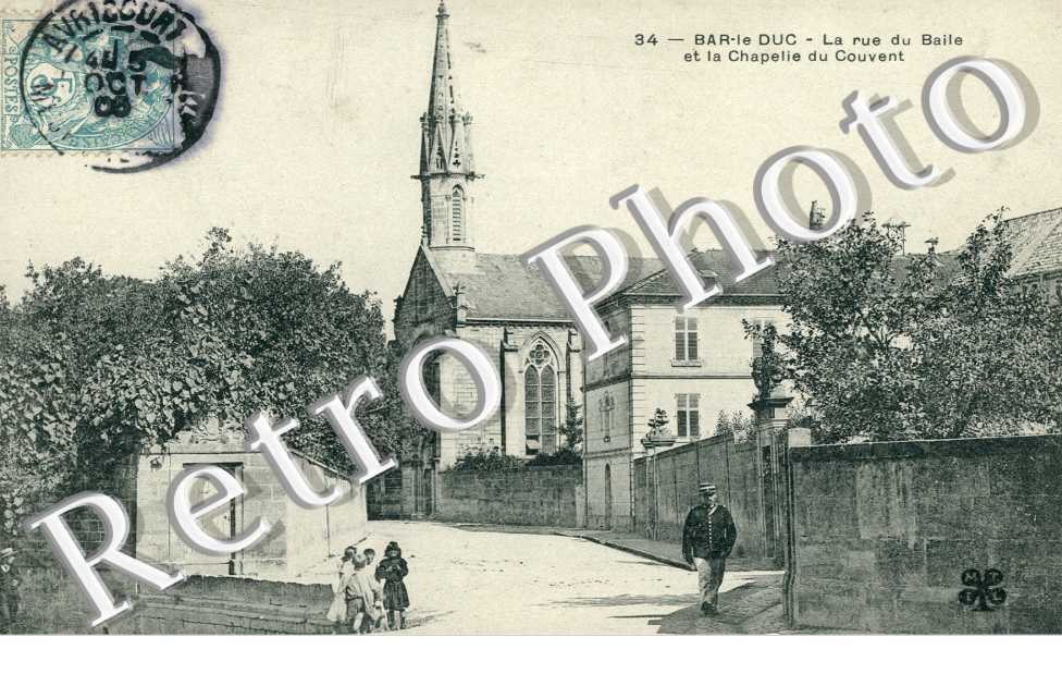 la Rue du Baile et la Chapelle du Couvent