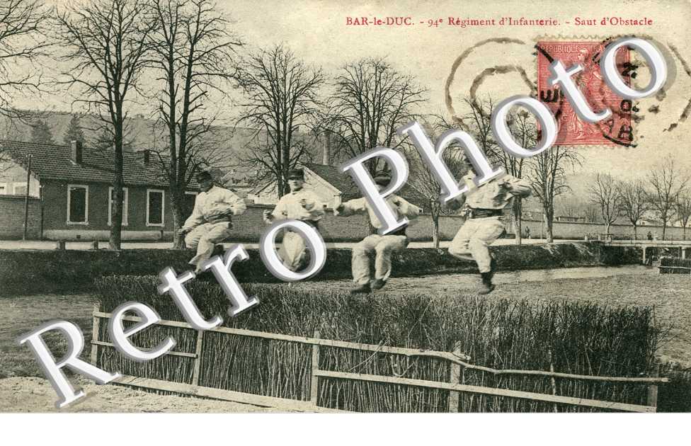 94eme regiment d'infanterie-Saut d'obstacle
