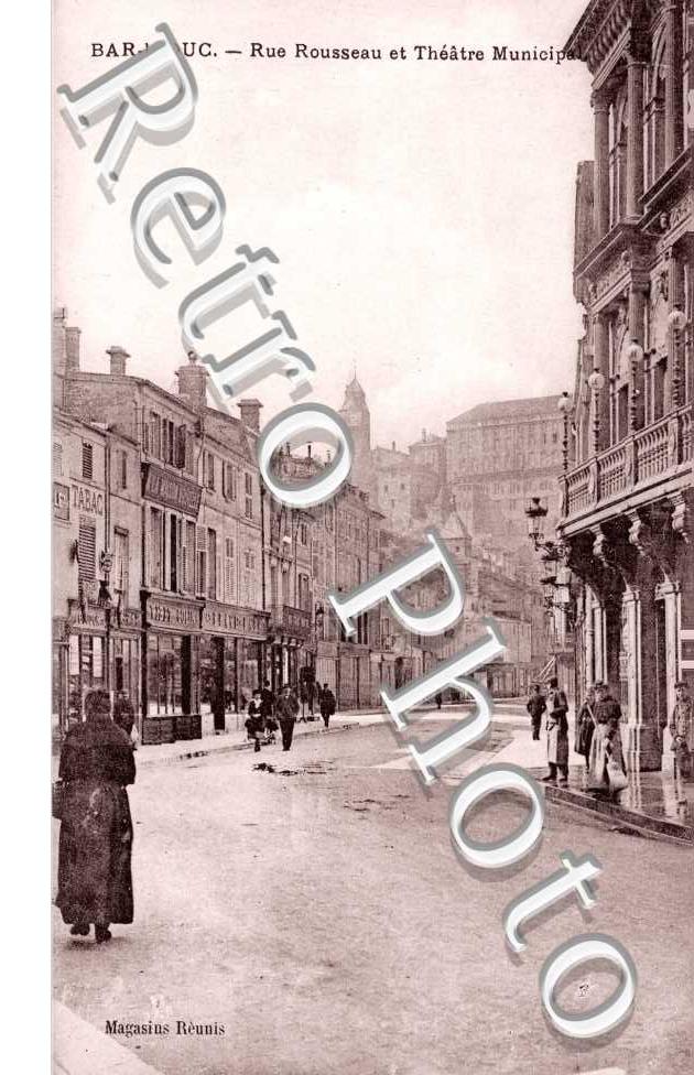 rue Rousseau et Theatre Municipal