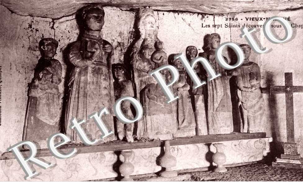 les Sept Saints découverts sous la Chapelle