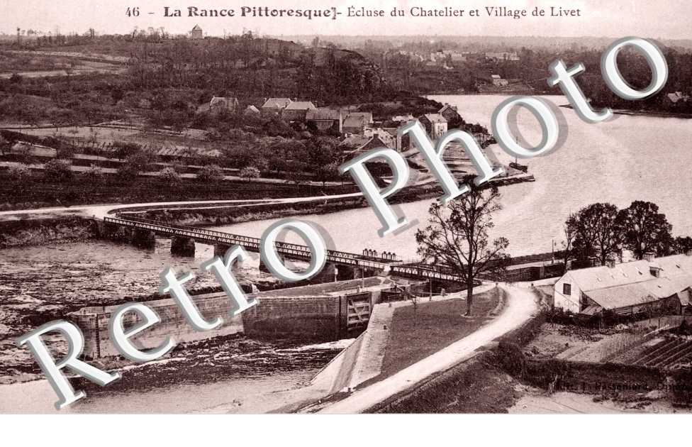 ecluse du Chatelier et village de Livet
