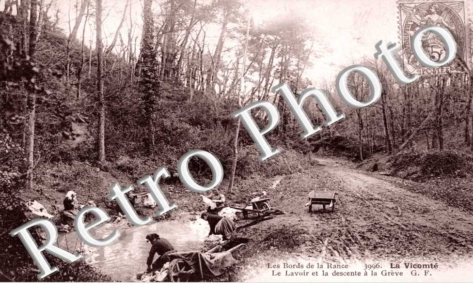 Le Lavoir et la descente de la Greve