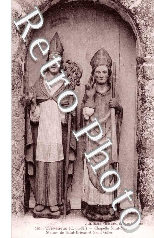  Chapelle Saint Marc Statues de saint-brieuc et saint-gilles