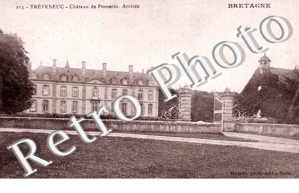 Chateau de Pomorio -Arrivee