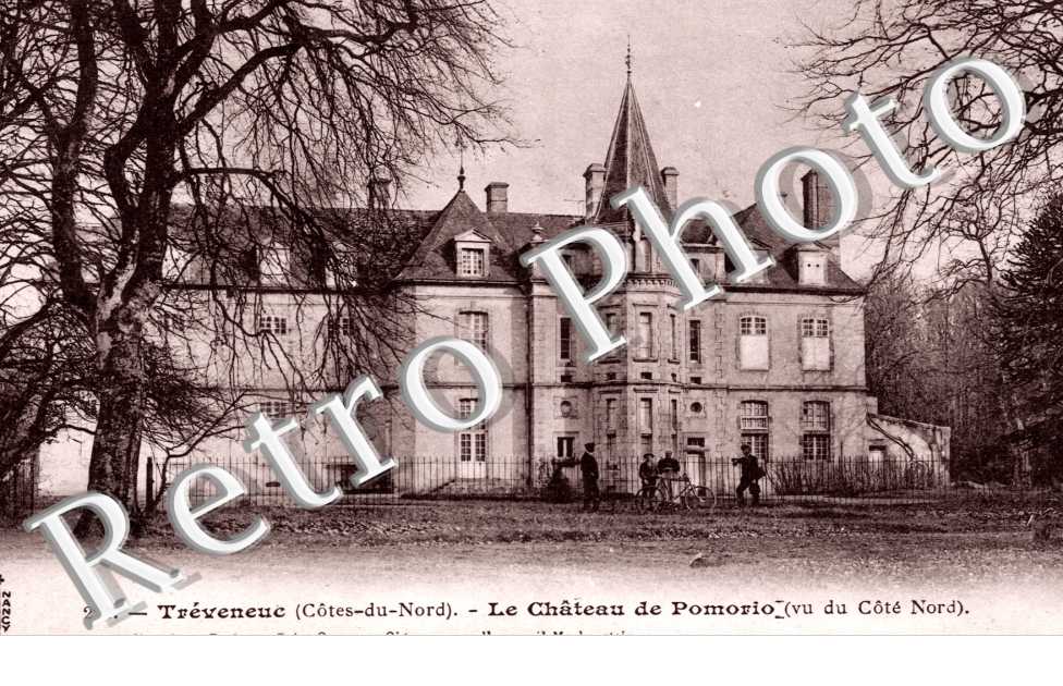 Chateau de Pomorio vu du cote nord