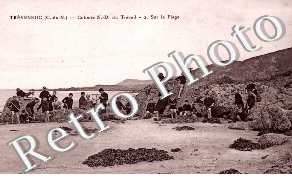 Colonie N-D du Travail, sur la Plage