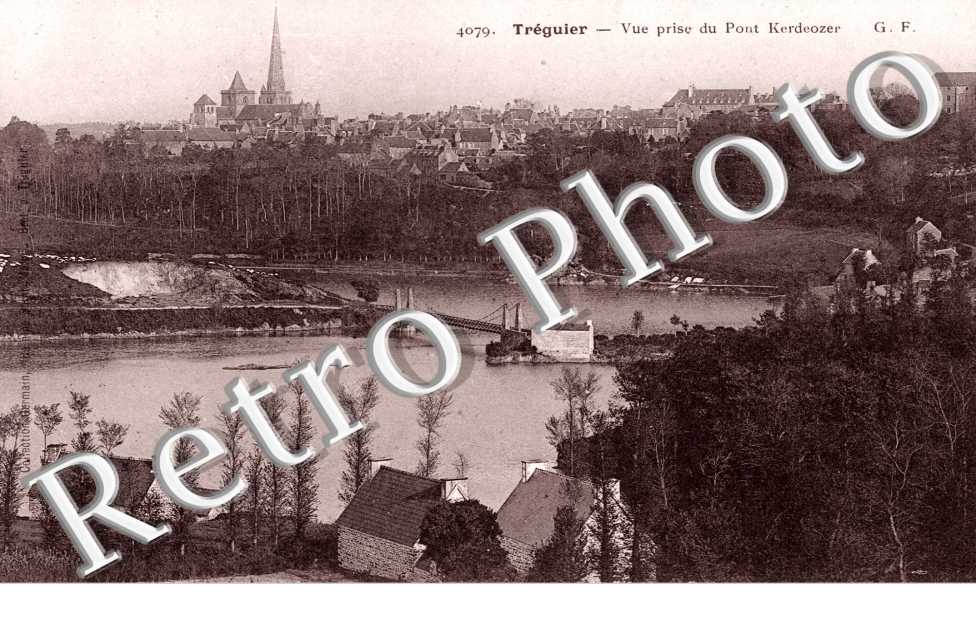 Vue prise du Pont Kerdeozer