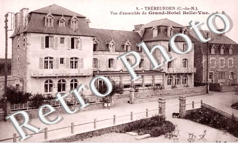 Vue d'Ensemble du Grand-Hotel Bellle-Vue
