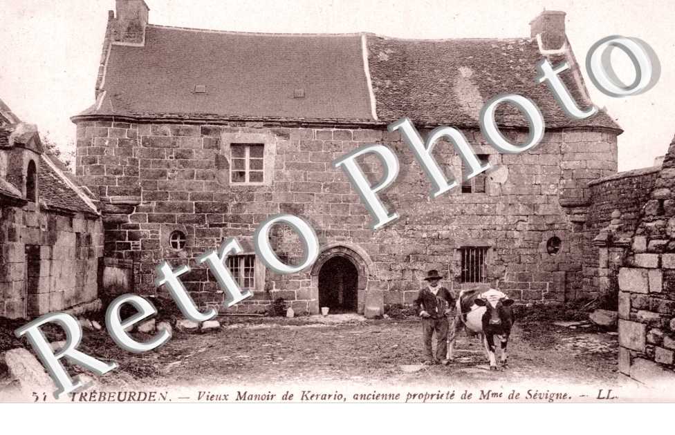 Vieux Manoir de Kerrario, Ancienne Propriete de Madame de Sevigne