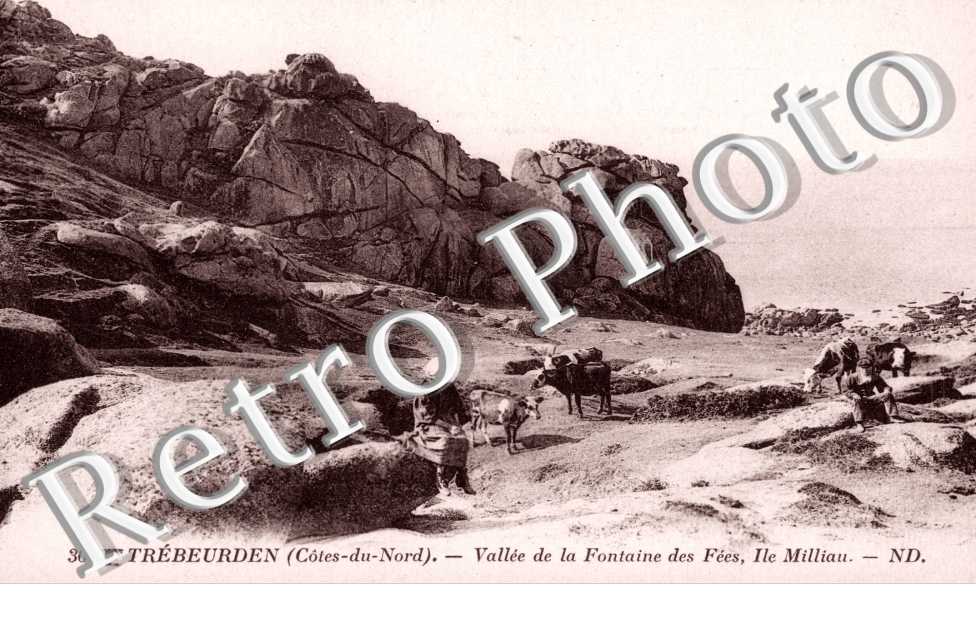 Vallee de la Fontaine des Fees  Ile Milliau