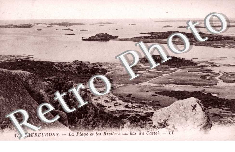 LA PLAGE ET LES RIVIERES AU BAS DU CASTEL