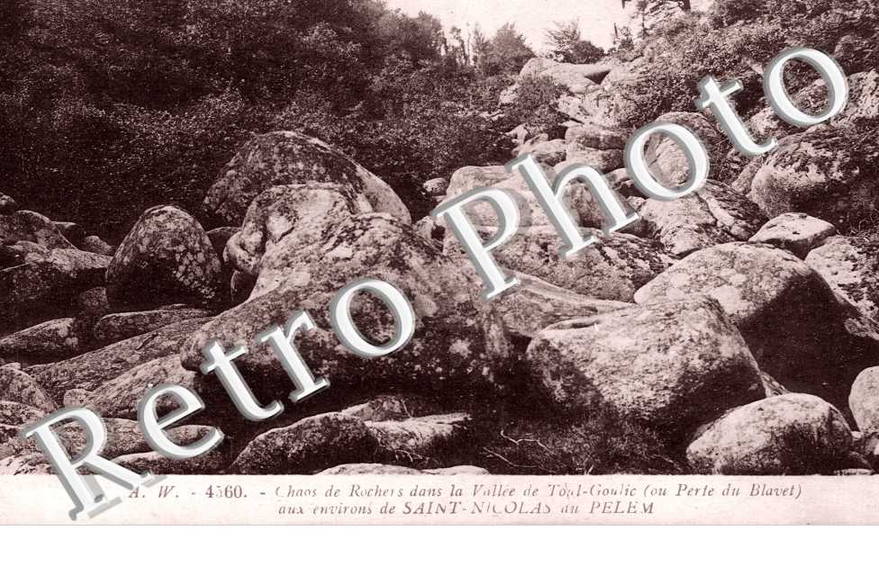 Chaos de Rochers dans la Vallée de Toul-Goulic