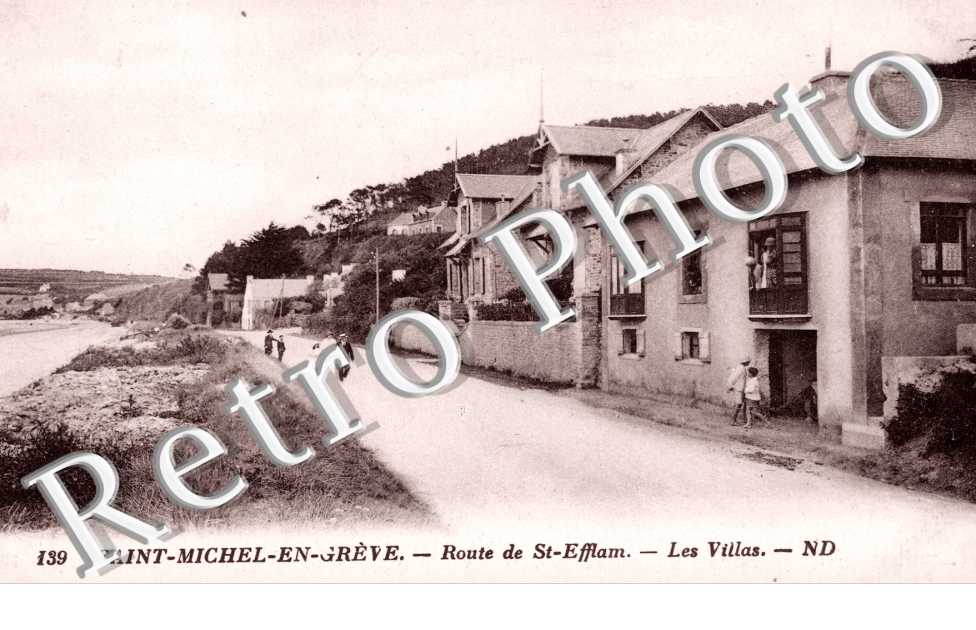 Route de Saint Efflam, les Villas