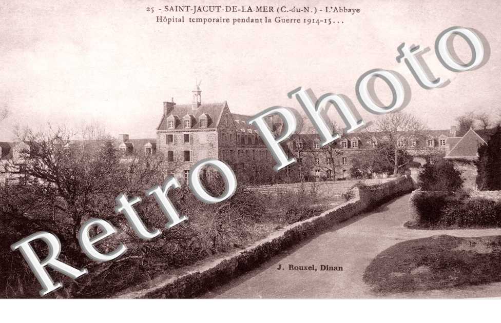 L'Abbaye, Hopital temporaire pendant la Guerre
