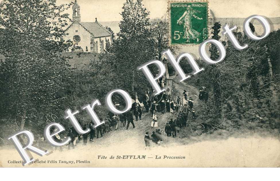 fete de Saint Efflam, la procession