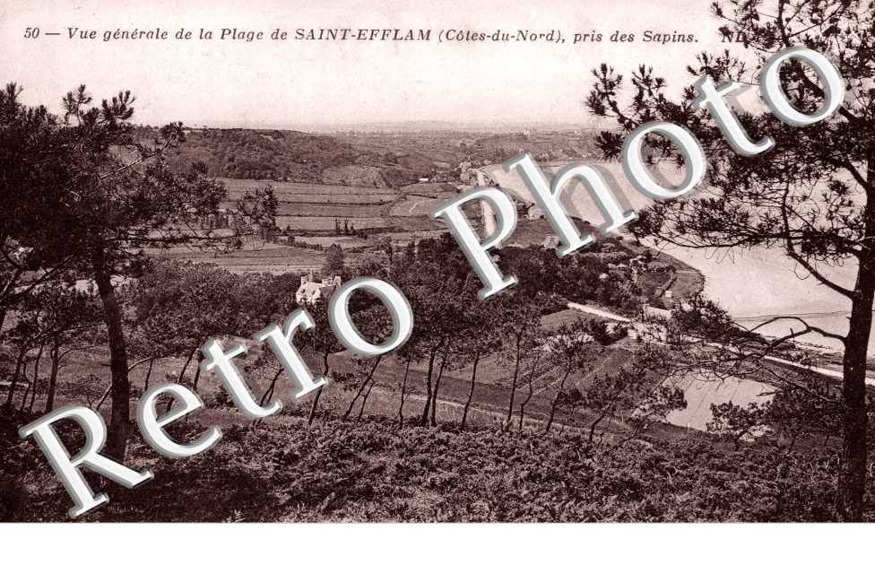 Vue generale de la Plage