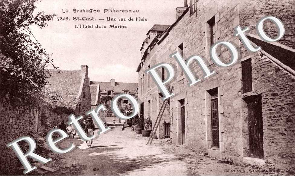 L&#039;Hotel de la Marine - une rue de l&#039;Isle