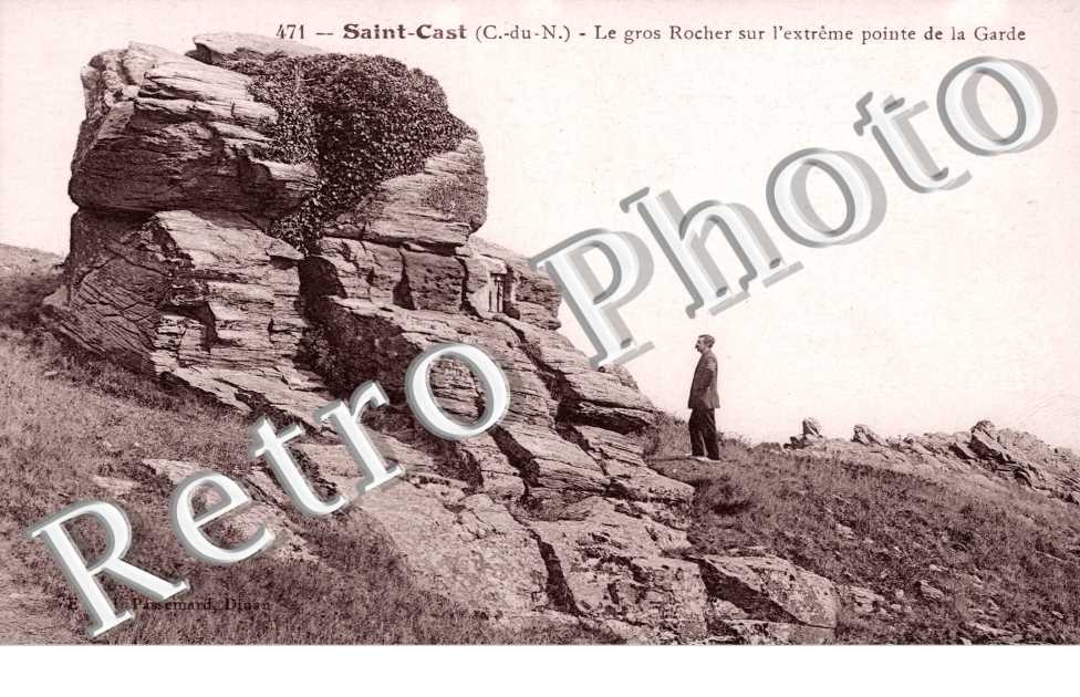 Le gros Rocher sur l'extreme pointe de la Garde