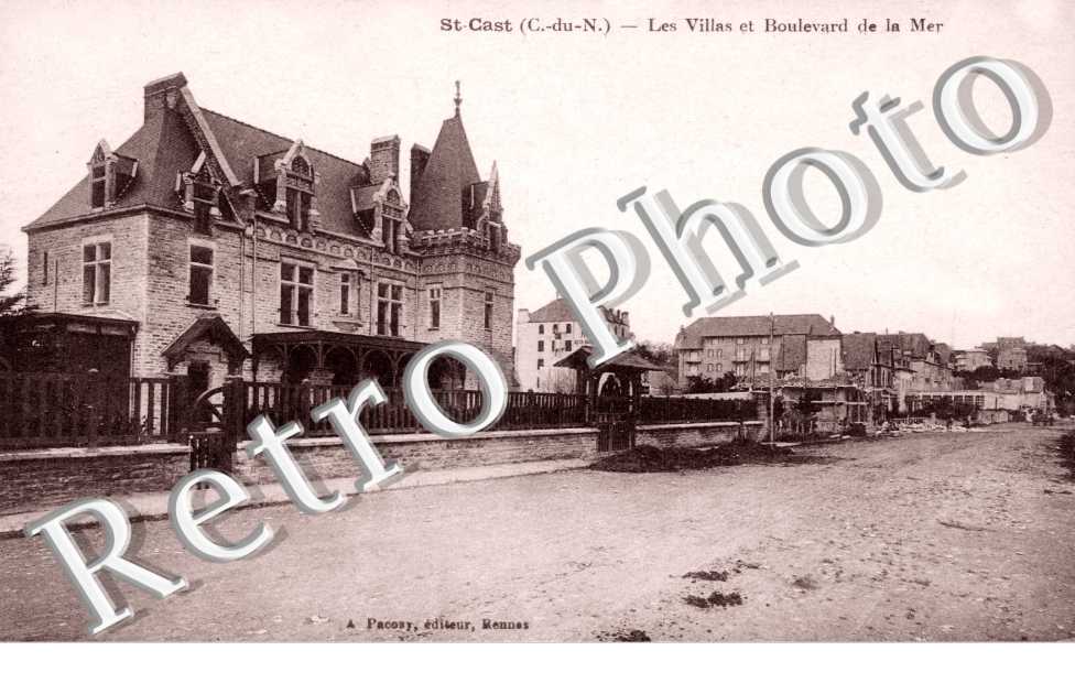 Les Villas et Boulevard de la Mer