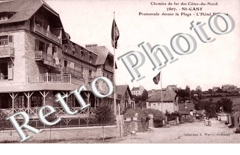 Promenade devant la Plage, Hotel Bellevue