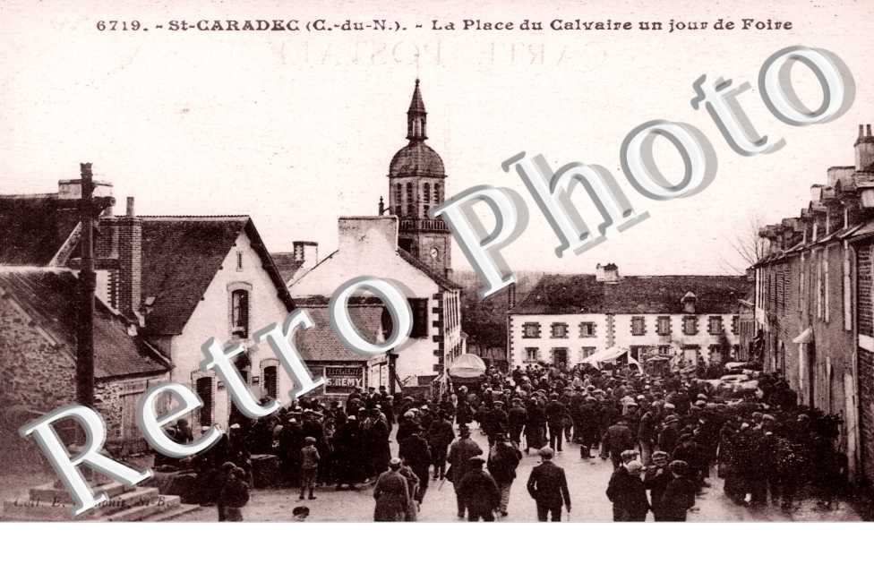 La Place du Calvaire un jour de Foire