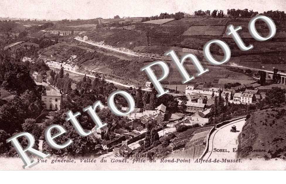 Vallee de Gouët vue prise du Rond-Point Alfred de Musset