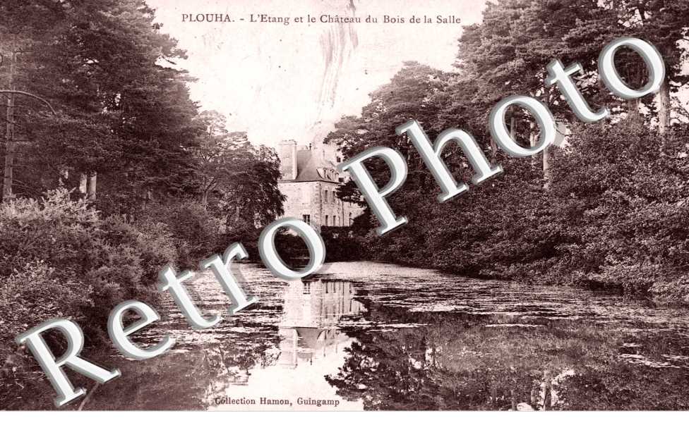 L&#039;Etang et le Chateau du Bois de la Salle