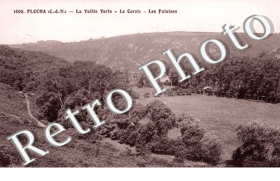La Vallee Verte, le Corzic, les Falaises