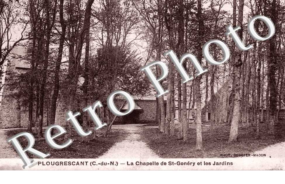 Chapelle de Saint Gonery et les Jardins