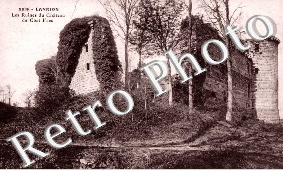 Ruines du Chateau de Coat Frec